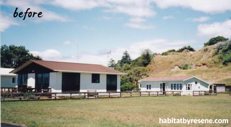 bach, holiday home, beach house, 1950s house, 1950s bach, renovation, home makeover