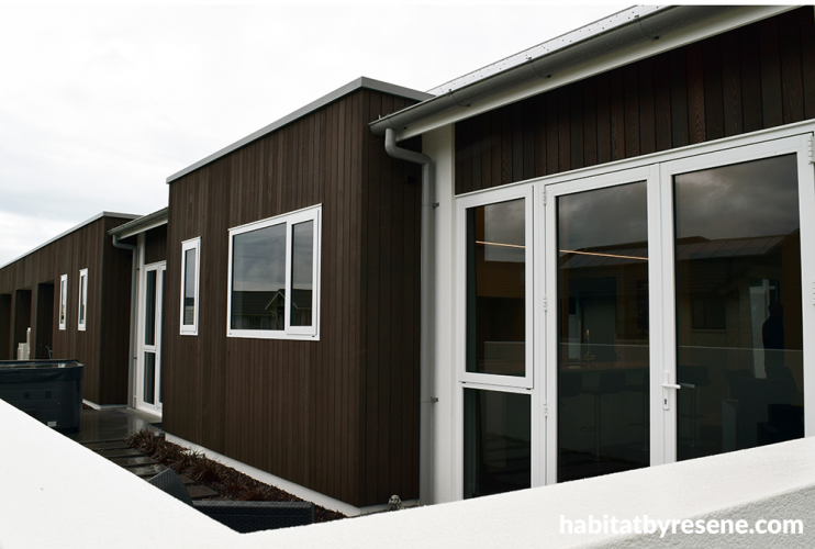 cedarboard, cedar board, stain, stains, exterior, brown