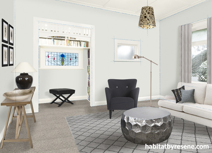 villa, living area, living room, lounge, neutrals, white lounge, white living room