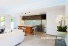 kitchen, white kitchen, white living room, open plan living, white lounge, efficient home