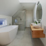 bathroom, modern bathroom, white bathroom, freestanding bath, neutral bathroom
