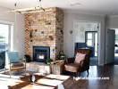 living room inspiration, living room ideas, living room design, white living room, brick interior