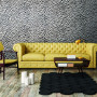 colour trends, yellow interior ideas, wallpaper inspiration, wallpaper feature wall, jungle interior
