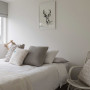 bedroom, white bedroom, neutral bedroom, resene half bianca, cream bedroom, guest bedroom