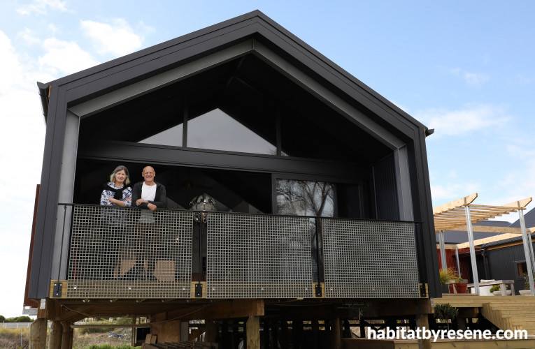 house exterior, black house, black exterior, resene nocturnal, exterior inspiration