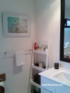 coastal cottage, bathroom, white bathroom, neutrals