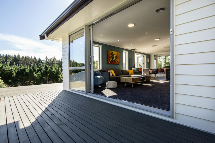 1970s house, paint ideas,  paint trends, deck, exterior