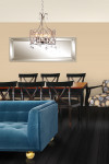 One living/dining room, three ways