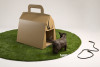 painted dog house, dog home, paint ideas 