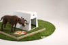 painted dog house, dog home, paint ideas, resene paint 