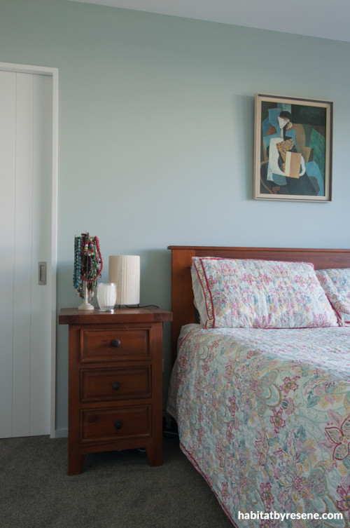 blue, bedroom, master bedroom