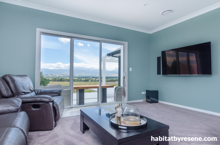 lounge, green, living room