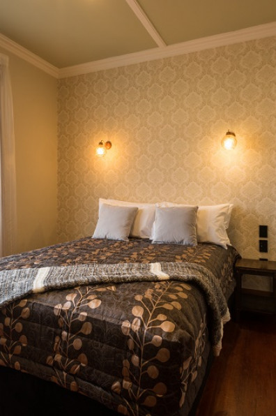 Bruce and Olè's dark and dreamy Victorian-style home