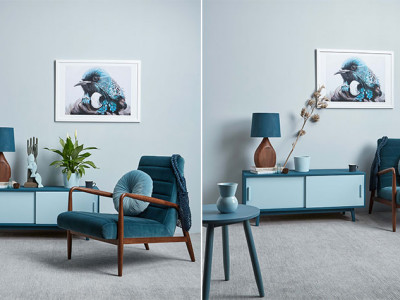 One Room, Three Ways: Duck Egg Blue