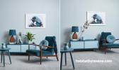 living room, lounge, blue living room, blue lounge, resene duck egg blue, blue room, monochromatic
