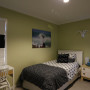 green bedroom, chlldren's bedroom