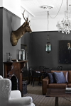 Tracie and David's brooding Belgian-style design