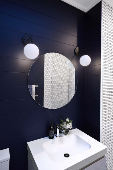 Colour your bathroom bigger Colour your bathroom bigger