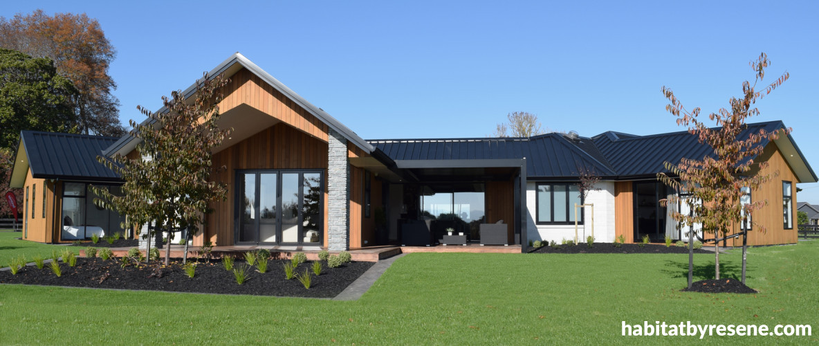 cedar exterior, house exterior, stained cedar, stained exterior, resene stain, resene natural