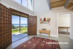 holiday home, beach house, bach, white interior, white paint, indoor-outdoor flow 