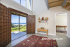 holiday home, beach house, bach, white interior, white paint, indoor-outdoor flow 