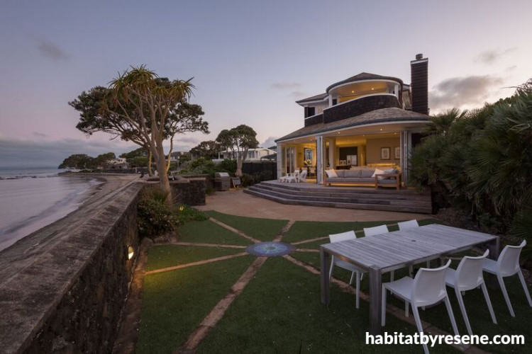 exterior, stains, black