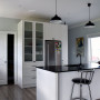 kitchen, black and white, black and white kitchen, kitchen makeover