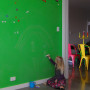blackboard paint, chalkboard, kids DIY, children, matt, green paint