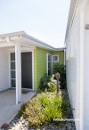 white, exterior, neutral exterior, white exterior, white weatherboads, green exterior, green weather