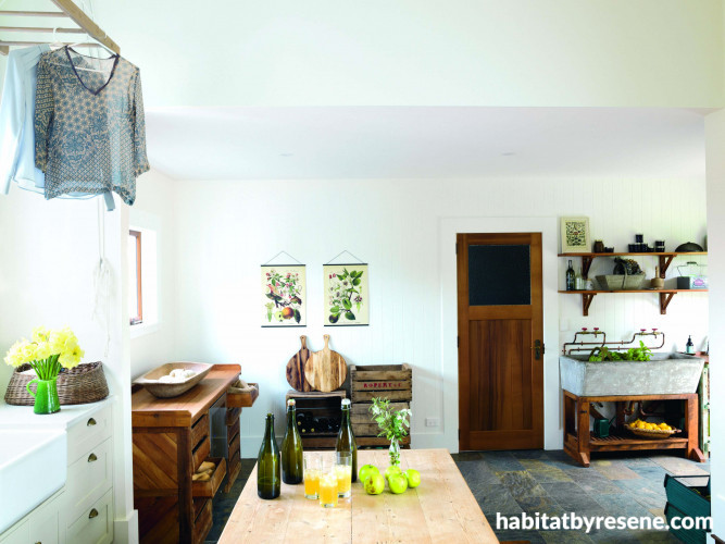 laundry, mud room, heritage house, wood features, white laundry, white mud room