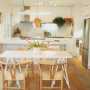 kitchen, white, american oak, paint ideas