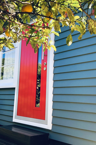 Lisa Maria and Paul’s electric Kapiti Coast home