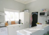 kitchen, neutrals, blackboard paint, paint ideas, notice board