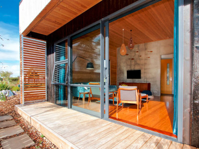 Maurice and Marije’s colour-cosy holiday cabin Maurice and Marije’s colour-cosy holiday cabin