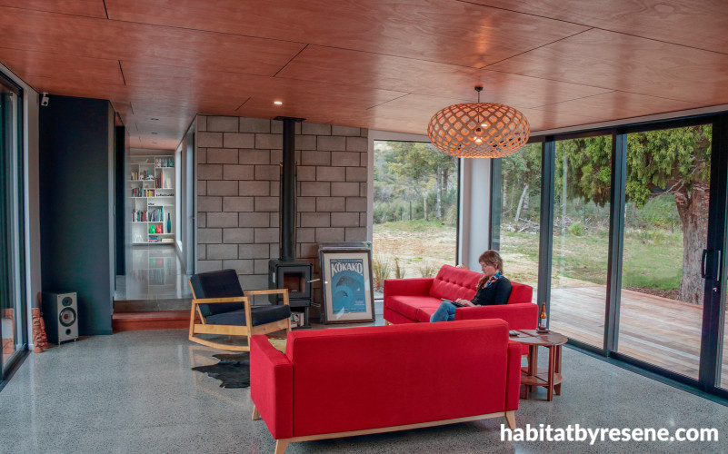 living room, white, stains