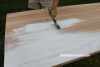 whitewash tabletop, diy ideas, timber, whitewash finish