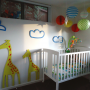 nursery, baby's room, babies room, kids room, white