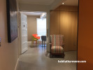 entranceway, meeting room, orange paint, orange entranceway 