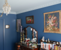 blue, bedroom, bold colour, paint ideas