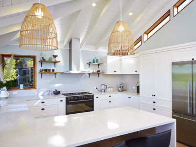 Tim and Angela renovate from woodsy to coastal Tim and Angela renovate from woodsy to coastal