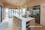 bach, white, whitewash, stains, coastal, ply, holiday homes, plywood