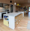 bach, white, whitewash, stains, coastal, colour accents, ply, holiday homes