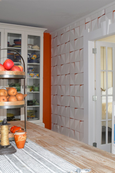 Kay’s whimsical wallpapered Morrinsville home