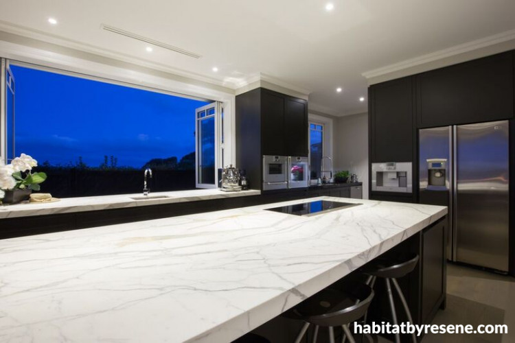 kitchen, white, cabinets