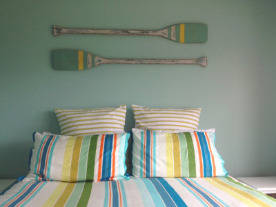 Mark and Andrea's seaside-inspired getaway