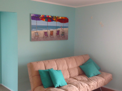 Mark and Andrea's seaside-inspired getaway