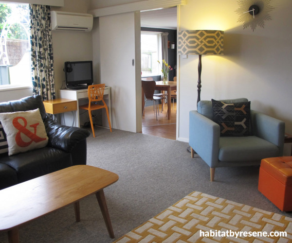 1970s home, retro lounge, living room, lounge, retro furniture, white living room