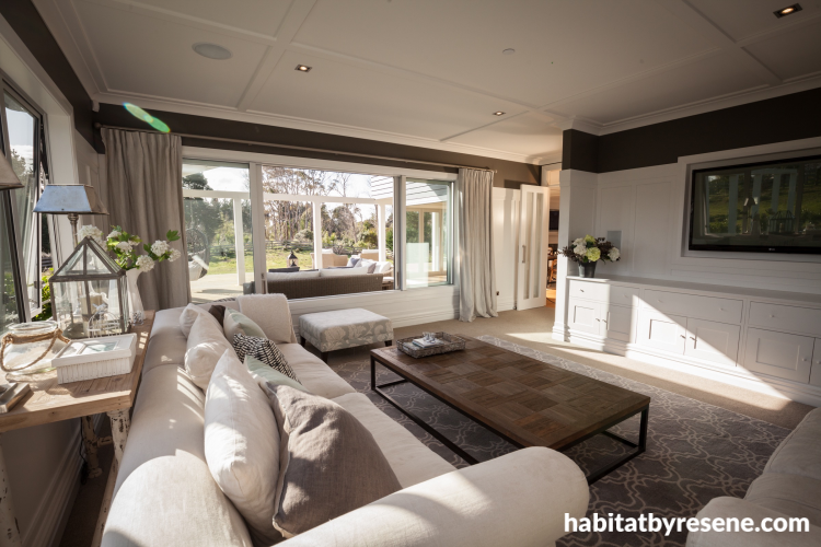 traditional colours, cream, panelling