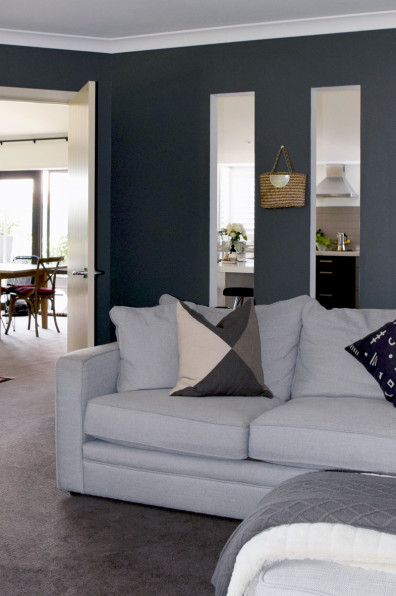 Jo and Mike’s family home is a haven of earthy tones