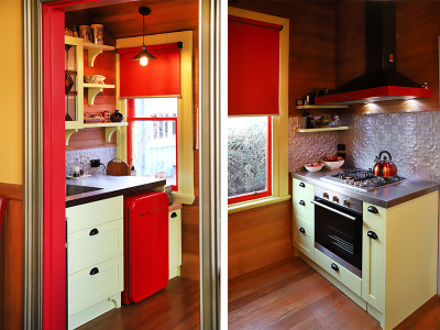 Lizzie’s cute cottage glows like a jewel 